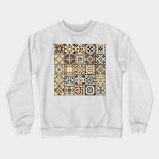 Mosaic tile tribal pattern Crewneck Sweatshirt